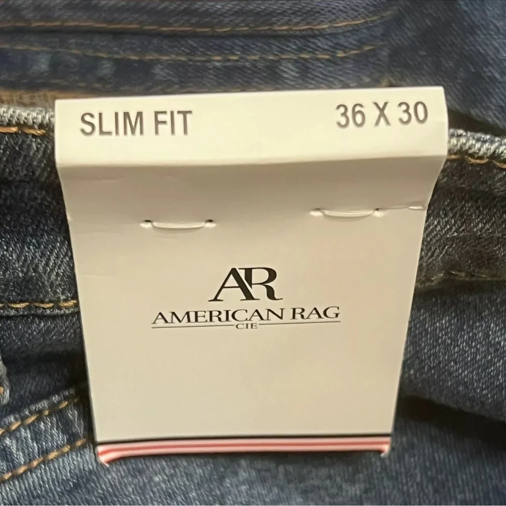 American Rag Denim Blue Jeans Slim‎ Fit Stretch